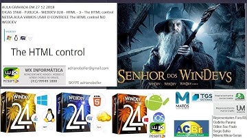 DICAS 1968 PUBLICA WEBDEV 28 HTML 3 The HTML control