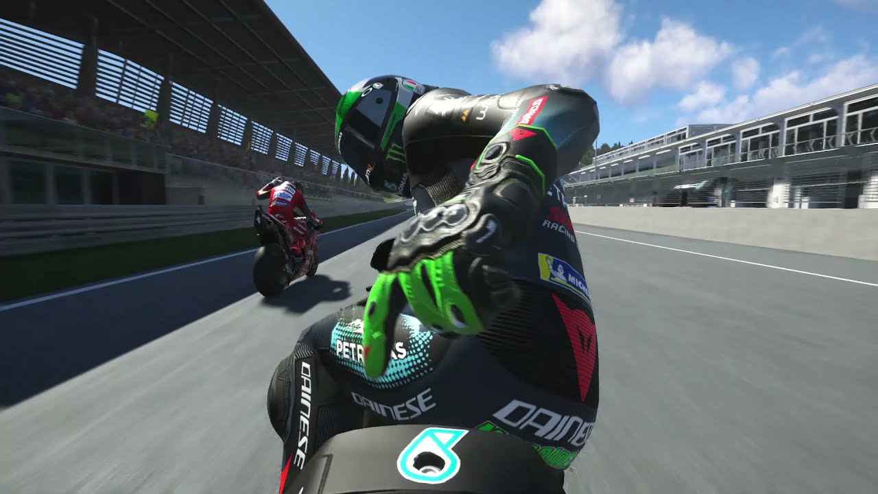 MotoGP21 mod / Gameplay / Starting 1st BUT...??? / Morbidelli in GP AUSTRIA