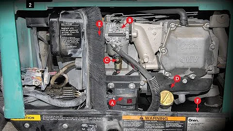 Onan RV Generator runs but no electric - watch this fix