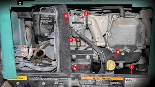 Onan RV Generator runs but no electric  watch this fix