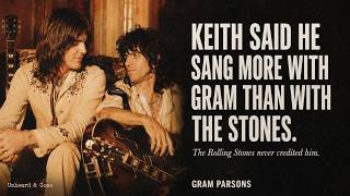 Keith Richards Said He Sang More With Gram Than With the Stones. | Gram Parsons