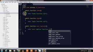 Codeigniter Tutorial in Hindi Part-4 ( Create Custom Controller )