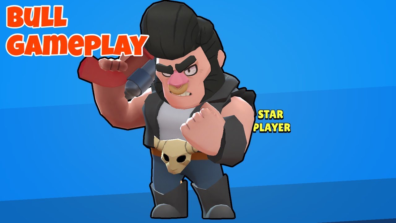 Brawl Stars (By Supercell) Bull Gameplay - YouTube