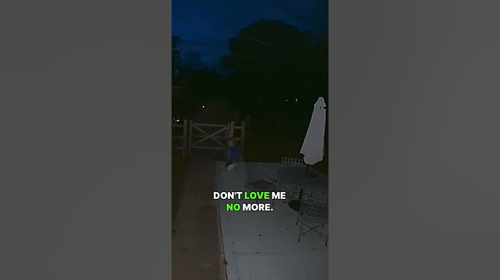 Kid running away