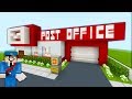 Minecraft Tutorial: How To Make A Post Office "2019 City Tutorial"