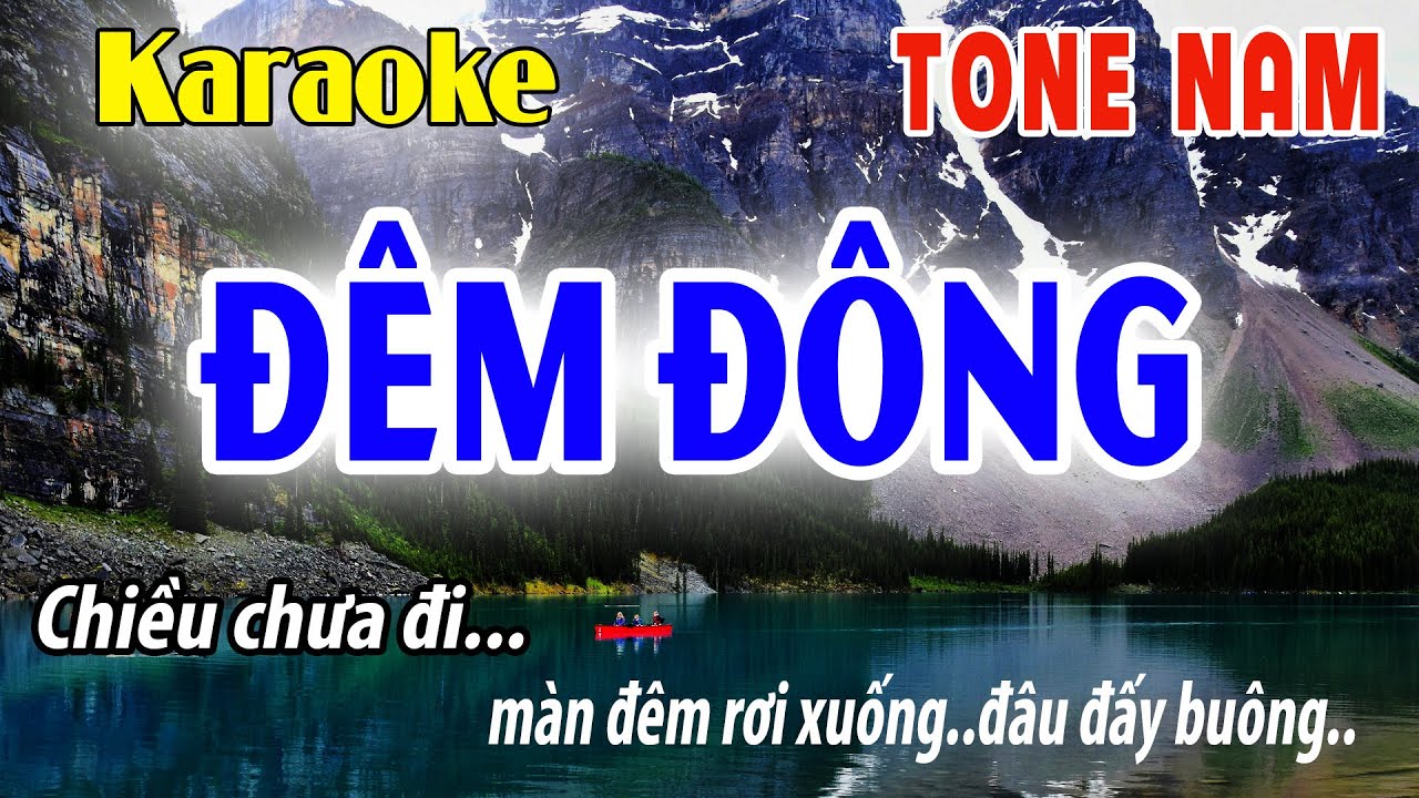 Đêm Đông Karaoke Tone Nam | Dm | Beat Phối Dễ Hát | Đời Sống Và Âm Nhạc