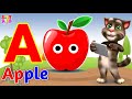 Phonics Song 2 with TWO Words in 3D - A For Apple🍎🍏- ABC Alphabet Songs with Sounds for Children's
