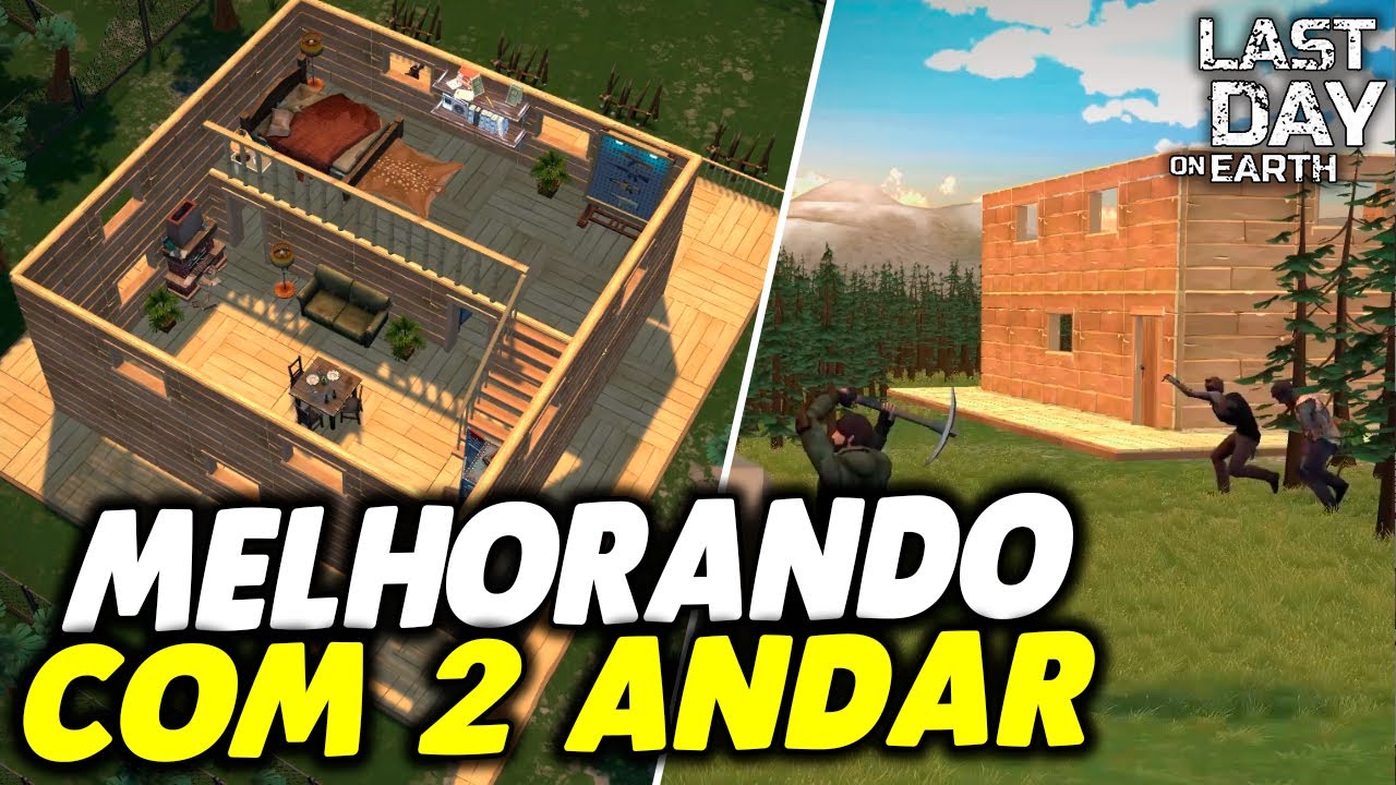 MELHORANDO A BASE COM 2 ANDAR – Last Day On Earth