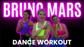 15 Minute Bruno Mars JAM Dance Fitness Workout | 24K Magic, Perm, Finesse, and More!