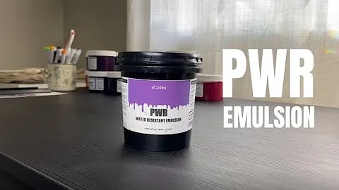 Ecotex PWR Emulsion for Screen Printing | by Screenprintdirect.com