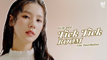 How Would (G)I-DLE sing “TICK TICK BOOM” by CLASS:y (Line Distribution)