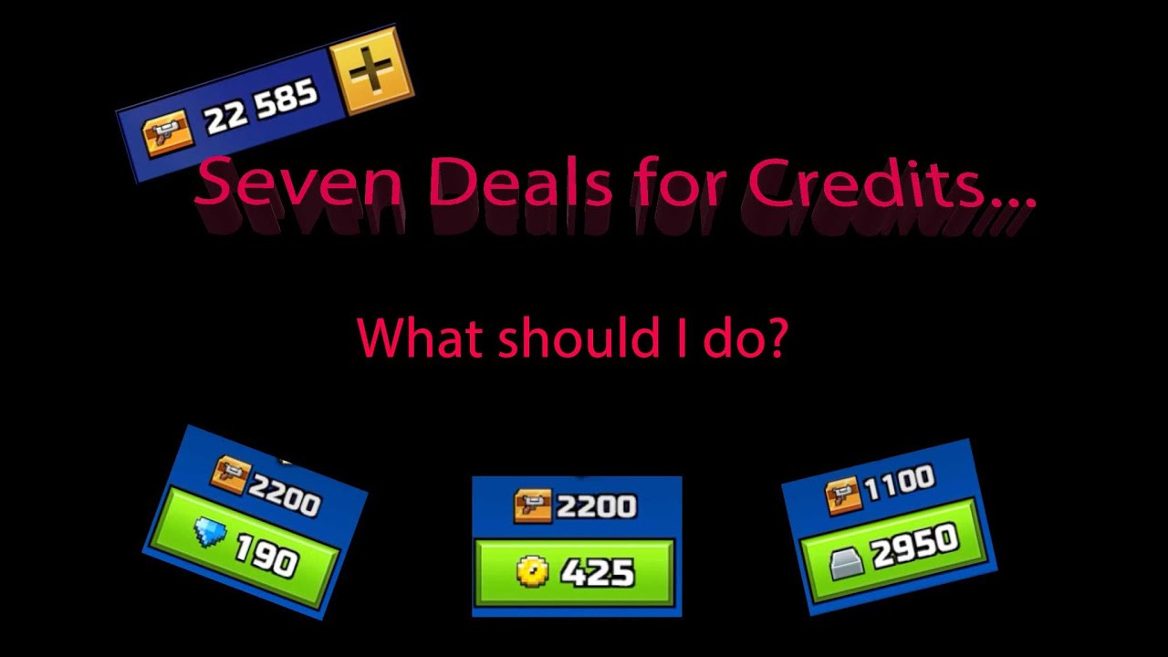 OMG 7 BATTLE PASS CREDIT OFFERS IN THE BLACK MARKET! | Pixel Gun 3D