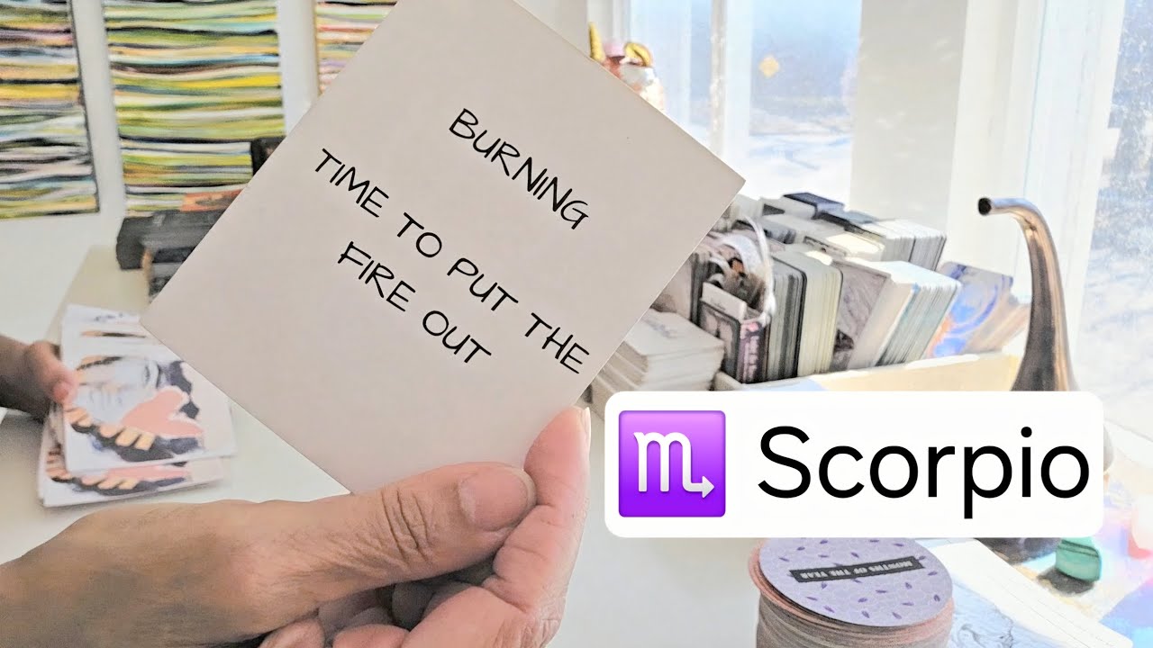 ♏️ SCORPIO THIS PERSON HAS RUN OUT OF TRICKS, THEY CAN'T KEEP SLOWING YOU DOWN...🎯