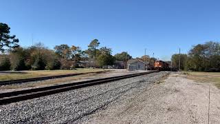 NS 264 passes town creek after meeting NS 23N