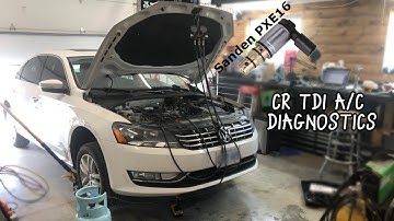 CR TDI A/C diagnostics/RCV replacement