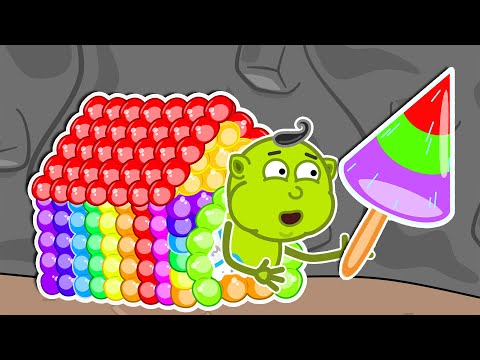 Lion Family на русском - Маша и Леопольд. Домик из шариков - Мультик для детей