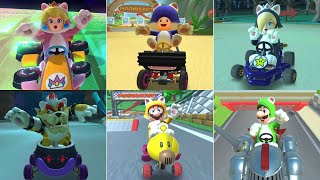 Evolution Of Cat Characters In Mario Kart Games [2014-2022]
