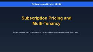 Software As A Service Saas Explained