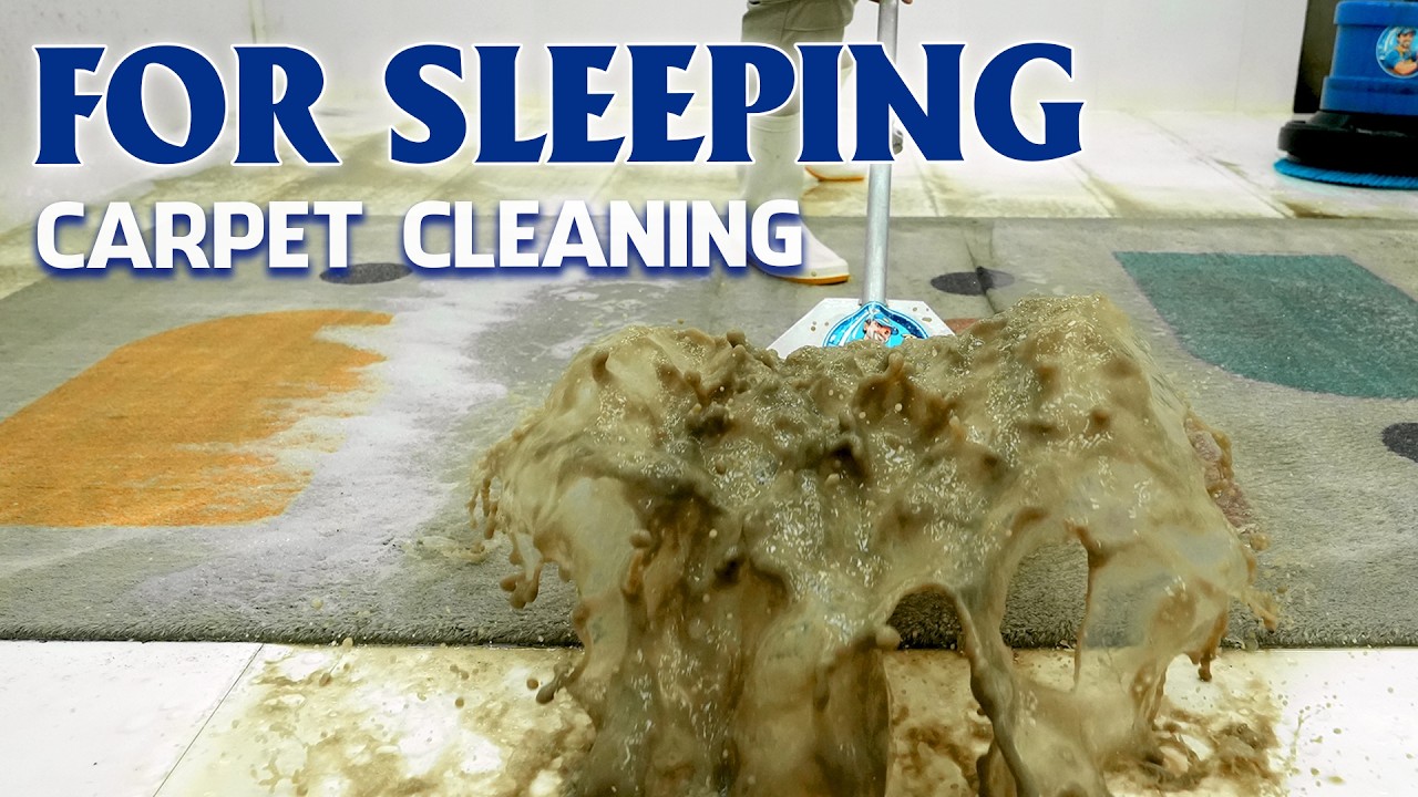 8 Hours Carpet Cleaning ASMR for Sleep – Calm Sounds Only, Anxiety Relief, Deep Sleeping