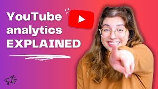 Beginner's Guide to YouTube Analytics // watch time, CTR, and average view duration EXPLAINED