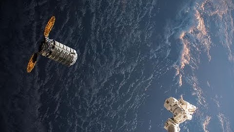 Cygnus OA-8 "SS Gene Cernan" Rendezvous, Grapple, & Berthing (time lapse)
