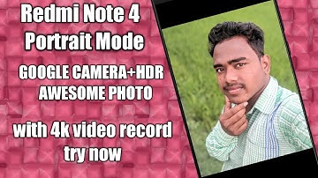 THE REAL PORTRAIT MODE IN REDMI NOTE 4 AND ALL XIAOMI DEVICES WITH AMAGING PICTURES.