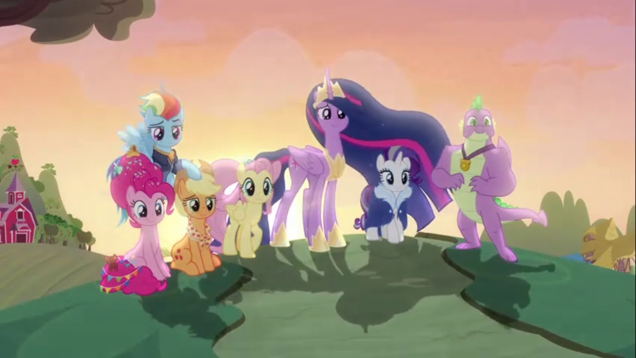 Ending the final episode of My Little Pony Friendship is