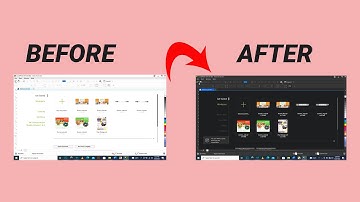 how to change corelDRAW Interface from light to Dark mode tutorial