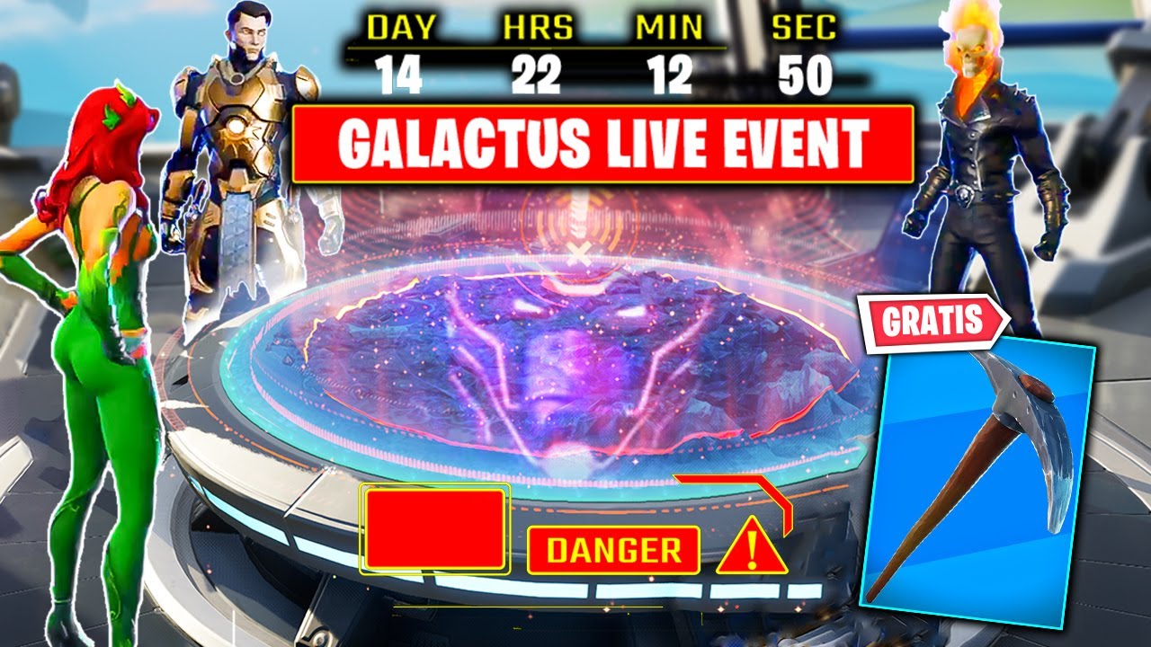Gratis Og Item Galactus Live Event Countdown Alle Neuen Skins Leaks Fortnite Season 4 Deutsch Youtube