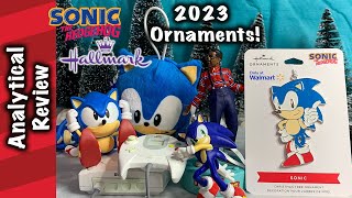 2023 Sonic Hallmark Ornaments