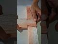 Cara brilian membuat sambungan ekor burung #woodworking #diy #tips #tools #tricks
