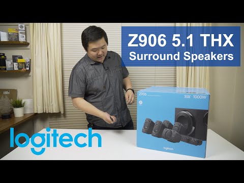 Logitech Z906 5.1 THX Speakers | Unboxing & - YouTube