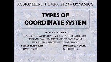 BMFA 2123 - Dynamic Part 1