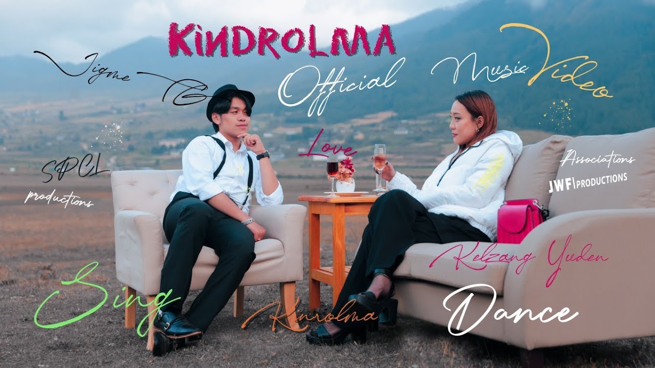 Kindrolma  Official Music Video  Jigme TG ft Kelzang Yuden  JWF  Productions  1080P