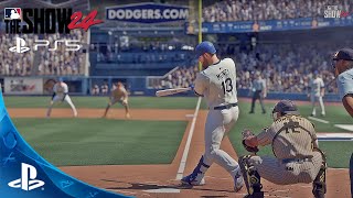 MLB The Show 24! - San Diego Padres vs Los Angeles Dodgers (PS5) Gameplay 4K 60 fps