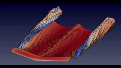 Wake rollup - swept wing