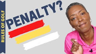 What Are The Red, Yellow and White Stakes Golf Rules? | Basic Rules of Golf