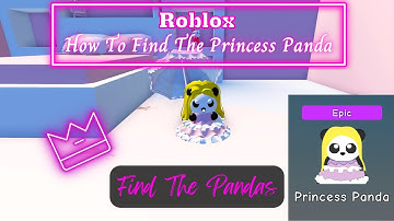 How To Find The Princess Panda Roblox