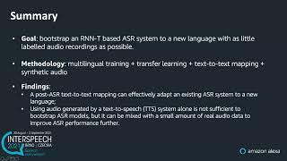 Bootstrap an End-to-end ASR System by Multilingual Training, Transfer Learning, Text-to-text Map... Net Worth