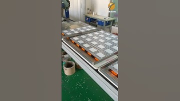 Solar road stud light glue injection solidification！#roadstud #solarroadstud