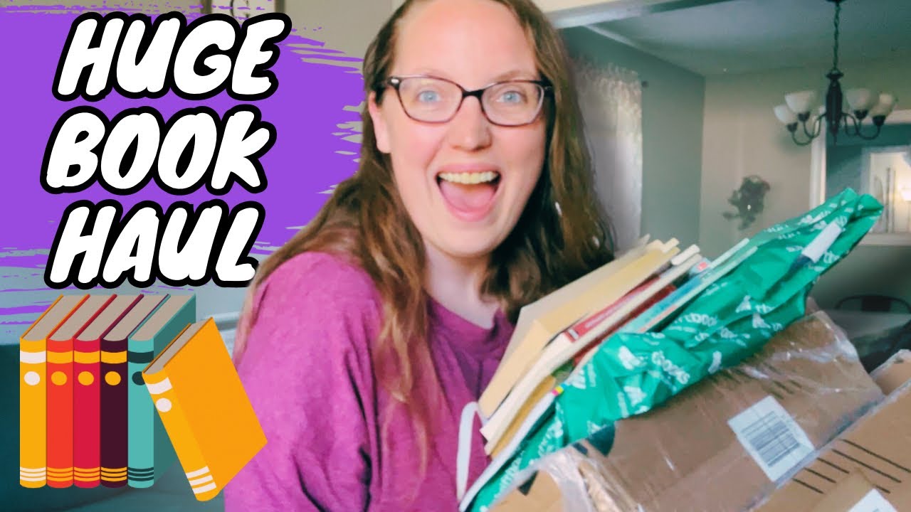 Homeschool Book Haul|| Book Outlet & Thrift books - YouTube