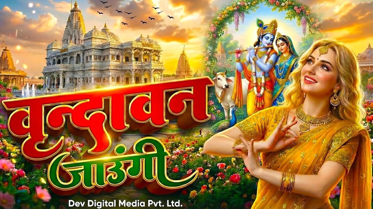 Vrindavan Jaungi | वृन्दावन जाउंगी | मेरे उठे विरह में पीर | Krishna Bhajan 2026 | Vrindavan Bhajan