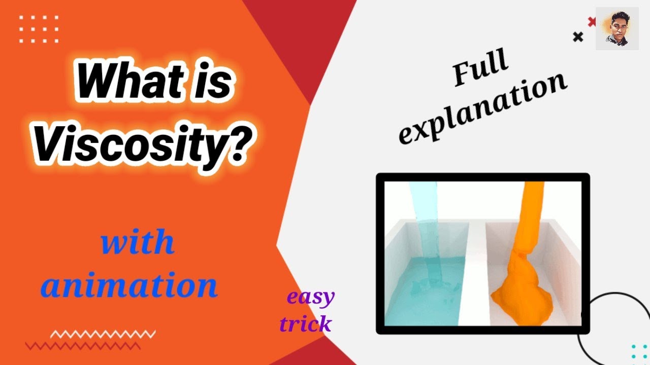 What is viscosity? Viscosity explanation with animation in hindi YouTube