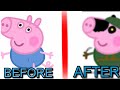 TURNING PEPPA PIG CHARACTERS INTO PIGGY SKINS 3