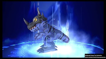 DIGIMON STORY CYBER SLEUTH - MetalGreymon (blue)