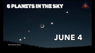 Planet Parade: 6 Planets Align In The Sky on June 3-4 2024 @TheCosmosNews