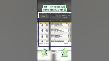 View Two Worksheets at once | Beginners Guide #excel #exceltraining