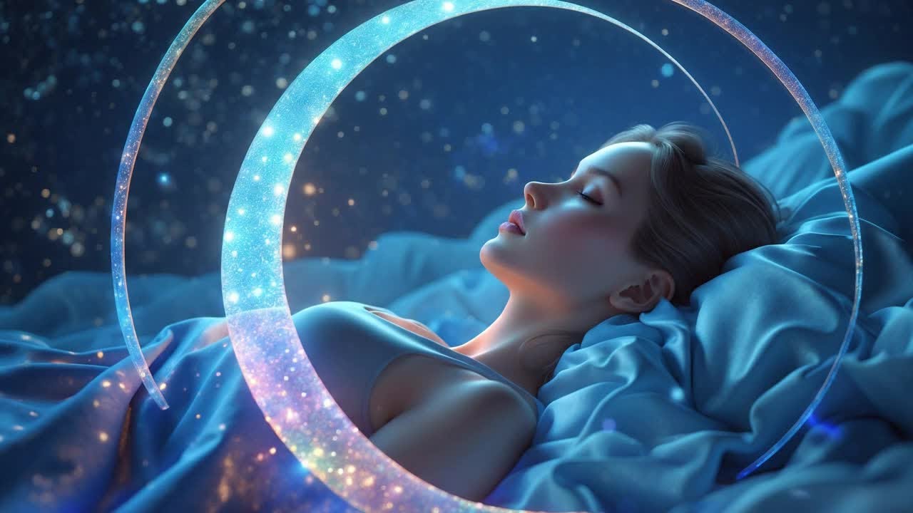432Hz Alpha Waves Deep Healing Sleep for Body & Mind | Anxiety Relief ...