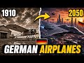 🇩🇪 German Military Aircraft Evolution (1915–2050) | From WW1 Fighters to Future Stealth Jets