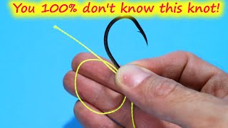 You still don't know how to tie reliable knots? I'll teach you 100%.